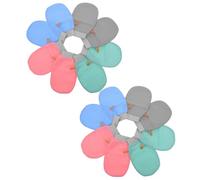 WRITWAA 8piezas Toallas de Baño Exfoliante de Doble Cara Guantes de Ducha para Limpieza Profunda para Baño y Spa