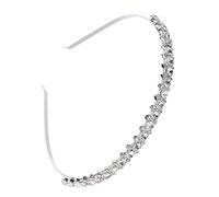 WRITWAA Accesorios para Diademas de Mujer Gemas de Imitación Tocados Creativos para Boda Aros Elegantes Pelo Diademas Cabello Fiesta