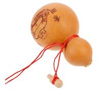 WRITWAA Adorno Colgante de Calabaza Natural Feng Shui 16-20 CM Decoración Artesanal China para Hogar Oficina y Tienda Colgante de Calabaza Feng Shui Significado de Color Aleatorio