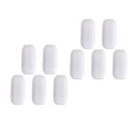 WRITWAA Agitadores Magnéticos de Laboratorio 10 Piezas Ptfe Cuadrado C3X7 Barras Agitadoras Resistentes al Calor para Mezclador de Placa Magnética Química Industrial