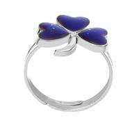 WRITWAA Anillo Termocrómico Anillo Del Dedo Del Pie Anillos Luminosos Anillos Ajustables Para Mujer Anillos Para Mujer Anillo Inquieto Joyas Anillos De Ley Para Mujer Agitarse Aleación