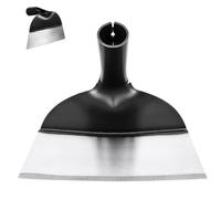 WRITWAA Azada de Acero Resistente para Labrar y Desherbar Zanjas, Herramienta Manual sin Mango Adecuada para Jardineros y Agricultores