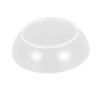 WRITWAA Bandeja de Pesaje Electrónica Transparente Abs para Cocina Taza Medidora de Ligera y Práctica para Pesar Joyas y Alimentos Pequeños Compatible con Básculas Digitales Domésticas