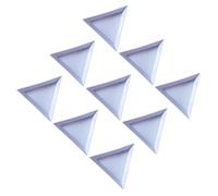 WRITWAA Bandeja Triangular Para Guardar Joyas Y Esmaltes De Uñas 80 Unidades Color Azul