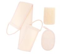 WRITWAA Baño de Lufa Exfoliante Corporal Toalla de Espalda para Ducha Estropajo Espalda Toalla de Baño Lufa para Exfoliación la Ducha