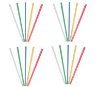 WRITWAA Barras Deslizantes para Carpetas A4 30 Piezas Plástico Multicolor 0,9 Cm Clips para Encuadernación Oficina y Organización de Documentos Portátil y Ligero