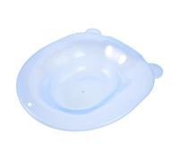 WRITWAA Bidé De Plástico Transparente Baño De Asiento Para Embarazadas y Ancianos Práctico Para Uso El Hogar Cuidado Posparto y De Hemorroides