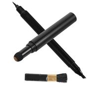 WRITWAA Bolígrafo para Rellenar con Cepillo 1 Juego Diseño con Doble Cabezal Herramienta Cuidado del Bigote para Tipo de Barbas de Usar