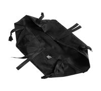 WRITWAA Bolsa de Almacenamiento para Cochecito y Carrito, Organizador Colgante de Malla Negro 35x38 Cm, Cesta Inferior para Bebés y Compras, Durable y Transpirable, Adecuado para Paseo