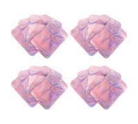 WRITWAA Bolsas Autosellantes para Pendientes Pequeñas 100 Piezas Semitransparentes Resistentes al Agua para Almacenamiento de Joyería en Viajes