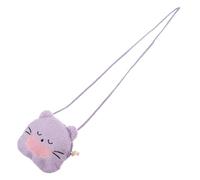 WRITWAA Bolso Kawaii De Peluche para Mochila De Gato para Infantil De Hombro para Almacenar y Juguetes