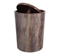 WRITWAA Bote de Basura para Cocina y Baño Diseño Retro y Gran Capacidad, para Hogares y Oficinas Que Requieren Manejo Organizado de Residuos