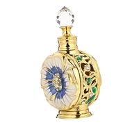 WRITWAA Botella De Vidrio Para Aceite Esencial 12 Ml Azul Sellado Hermético Para Viaje Almacenamiento Cosmético Aromaterapia Uso Diario