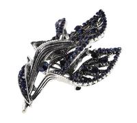 WRITWAA Broche de de Rhinestone Retro Pin Decorativo para Mujeres Accesorio de Moda para Eventos Formales y Atuendos Casual y Resistente Rayones