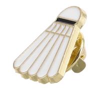 WRITWAA Broche de Solapa de Bádminton de Aleación de Zinc Resistente con Diseño de Dibujos Animados Accesorio Deportivo Multifuncional para Chaquetas Mochilas y Sombreros Unisex