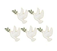 WRITWAA Broches de Ave la Concordia 5 Piezas Estilo Elegante con Seguro Emblema de Armonía para Vestidos y Mochilas