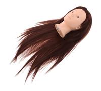 WRITWAA Cabeza De Maniquí Para Peluquería Modelo De Cabeza De Maniquí Para Pelucas Maniquíes De Pelo Para Practicar Cabeza De Maniquí Para Peluquería Y Maquillaje Cabeza De Maniquí