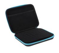 WRITWAA Caja De Almacenamiento De Aceite Portátil con Compartimentos Estuche De Transporte para Esenciales y Esmaltes De Color