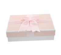 WRITWAA Caja De Almacenamiento De Joyas Rosa Elegante Caja Para Organizar Arreglos Para Propuestas Bodas Cumpleaños y Fiestas
