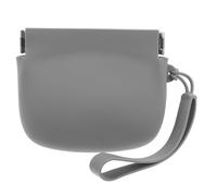 WRITWAA Caja de almacenamiento para prótesis con correa para colgar - Contenedor de silicona para y - Caja ligera y segura para aparatos de, ideal para la oficina, campamentos y fiestas.