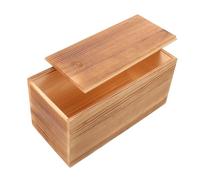 WRITWAA Caja de Madera Vintage con Tapa Deslizante para Almacenamiento de Sobres y Cartas, Estilo Retro Decorativo, Adecuado para Hobbies Artísticos y Cumpleaños