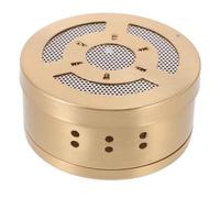 WRITWAA Caja De Moxibustión De Cobre Ajustable Con Control De Temperatura Portátil y Duradera Herramienta De Terapia Con Soporte Para Conos De Moxa Para Personas Mayores y Regalos Saludabl