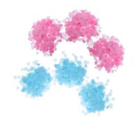WRITWAA Cañón de Confeti para Revelación de Género Papel Azul y Rosa, 6 Paquetes Redondos, Ligero Fiesta al Aire Libre