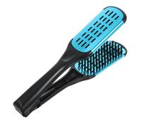 WRITWAA Cepillo Plancha Doble Cara Con Cerdas De Jabalí Para Alisar y Desenredar Cabello Grueso y Fino Cepillo Profesional Para Peinado Natural y Estilizado Eficazmente