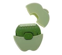WRITWAA Cepillo y Peine para Bebés, Diseño Multifuncional para Corte Fino, Plástico, Adecuado para Cuidado de Niños Pequeños y Bebés, Color Verde Claro