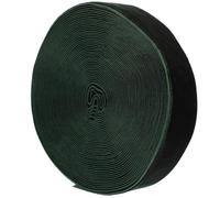 WRITWAA Cinta Decorativa para Envolver Regalos de Poliéster Acabado de Terciopelo Verde, Resistente al Desgaste, Adecuado para Manualidades Navideñas y Embalaje Elegante