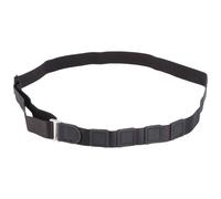 WRITWAA Cinturón Ajustable Antideslizante para Camisa Banda Elástica Resistente con Clip Fuerte Soporte Unisex para Mantener Camisa Metida Negro