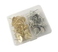 WRITWAA Clavos de Hierro Buena Capacidad de Carga 30 Diseño Integrado Gancho y Clavo 30 Piezas para Colgar Cuadros en Paneles de Yeso para Oficina y Hogar
