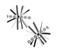 WRITWAA Coleteros De Fútbol Para Chicas Accesorios De Moda Lazos Para El Cabello Deportivos