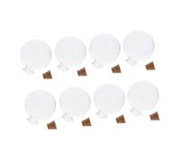 WRITWAA Colgantes de Botellas de Perfume DIY 35mm, 10 Piezas, Transparentes, Ligeros, para Manualidades y Decoración de Coche, Ideales para Regalos y Festividades, Proyecto Creativo