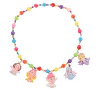 WRITWAA Collar De Juguetes Para Pequeños Collar De Princesa Para Niñas Juguetes De Niña Pequeña Joyas De Juego Para Niñas Pequeñas Lindos Collares De Cuentas El Plastico
