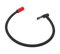 WRITWAA Conector Manguera para Bomba de Aire Rosca M6, Tubo Extensión Aluminio 50 Cm para Inflador de Neumáticos Coche y Bicicleta, Accesorio Compresor Aire Automotor