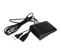 WRITWAA Controlador de Pedal Material Abs y Cable de Alimentación Diseño de Tres Clavijas para Máquina de Coser Doméstica Adecuado para Uso en Hogar
