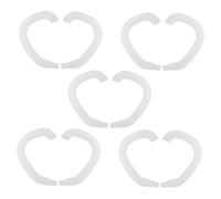 WRITWAA Correctores Auriculares para Niños, 5 Pares de Soportes Externos de Silicona de Color Claro para Orejas Prominentes, Corrector Estético No Invasivo Cómodo para Uso Diario