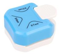 WRITWAA Cortadora de Esquinas de Papel Azul, Redondeadora y Cortador de Ángulos Múltiples, Herramienta Abs para Manualidades, Oficina y Scrapbooking, Recortadora Precisa para Álbumes