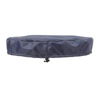 WRITWAA Cubierta de Tapa de Barril de Tela Oxford, Tapa de Bidón Galón, Azul, para Cubos Químicos y Cubos de Plástico, Protección Resistente al Agua para Exteriores
