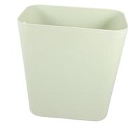 WRITWAA Cubo de Moderno y Diseño Dormitorio Oficina Gestión para Basura Rectangular de Plástico Delgado de 8L de Residuos Conveniente