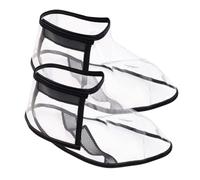 WRITWAA Cubrezapatos Antipelo para Barbero Herramienta De Corte De Pelo para Salón Fundas para Zapatos De Peluquería Protección para Zapatos Accesorios De Peluquería Transparente Talla