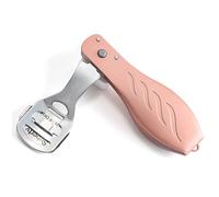 WRITWAA cuchillo de pedicura seco piedra pómez clavo removedor de fregadoras de pies manicura muerto limas de pies para pedicura herramienta de molienda de pies Rose