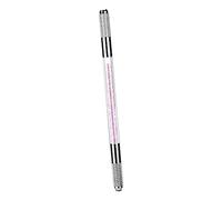 WRITWAA De La Mano Del Herramienta De De Titular De Microblading Bolígrafo Porta Portátil Ceja Tatuajes Suministro De Púrpura Acrílico