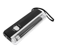 WRITWAA Detector Portátil de Billetes Falsos con Luz LED Fluorescente y Linterna UV Pequeño y Profesional para Euros Dólares para Uso Personal y Pymes