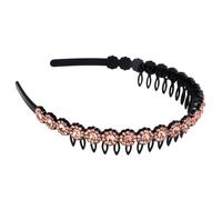 WRITWAA Diadema Antideslizante Elegante de Cristal para Mujer Diseño Delicado y Uso Duradero, Adecuado Cuidado Diario y Obsequio Creativo