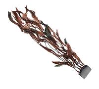 WRITWAA Diadema Bohemia Exquisita Tocado de Plumas para Mujer Accesorios de Fiesta Diadema de Plumas para Cosplay Bohemio
