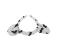 WRITWAA Diadema De Cosplay Orejas De Tigre De Felpa Tamaño Mediano Para Fiesta Disfraz Infantil Adulto Accesorios Animados Blancos