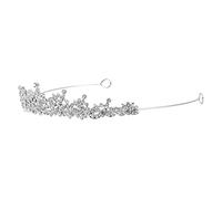 WRITWAA Diadema de Cristal Diadema de Fiesta Exquisita Tocado de Moda para Mujer para Boda de Novia y Celebraciones
