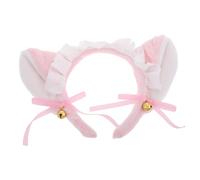 WRITWAA Diadema De Encaje De Lolita Orejas De Gato Accesorios De Lolita Para Disfraz De Sirvienta Para Fiesta De Navidad y Halloween
